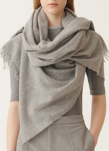 Fabiana Filippi Sciarpa in Platinum, roccia Grigio SAD215A936L8430000