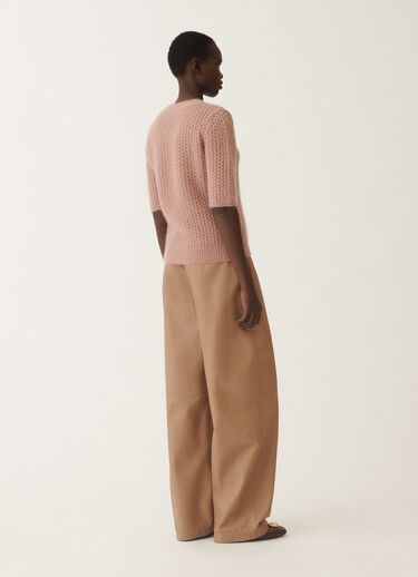 Fabiana Filippi Pullover aus Platinum-Mohair, rauchrosa Rosa MAD215F074L5510000