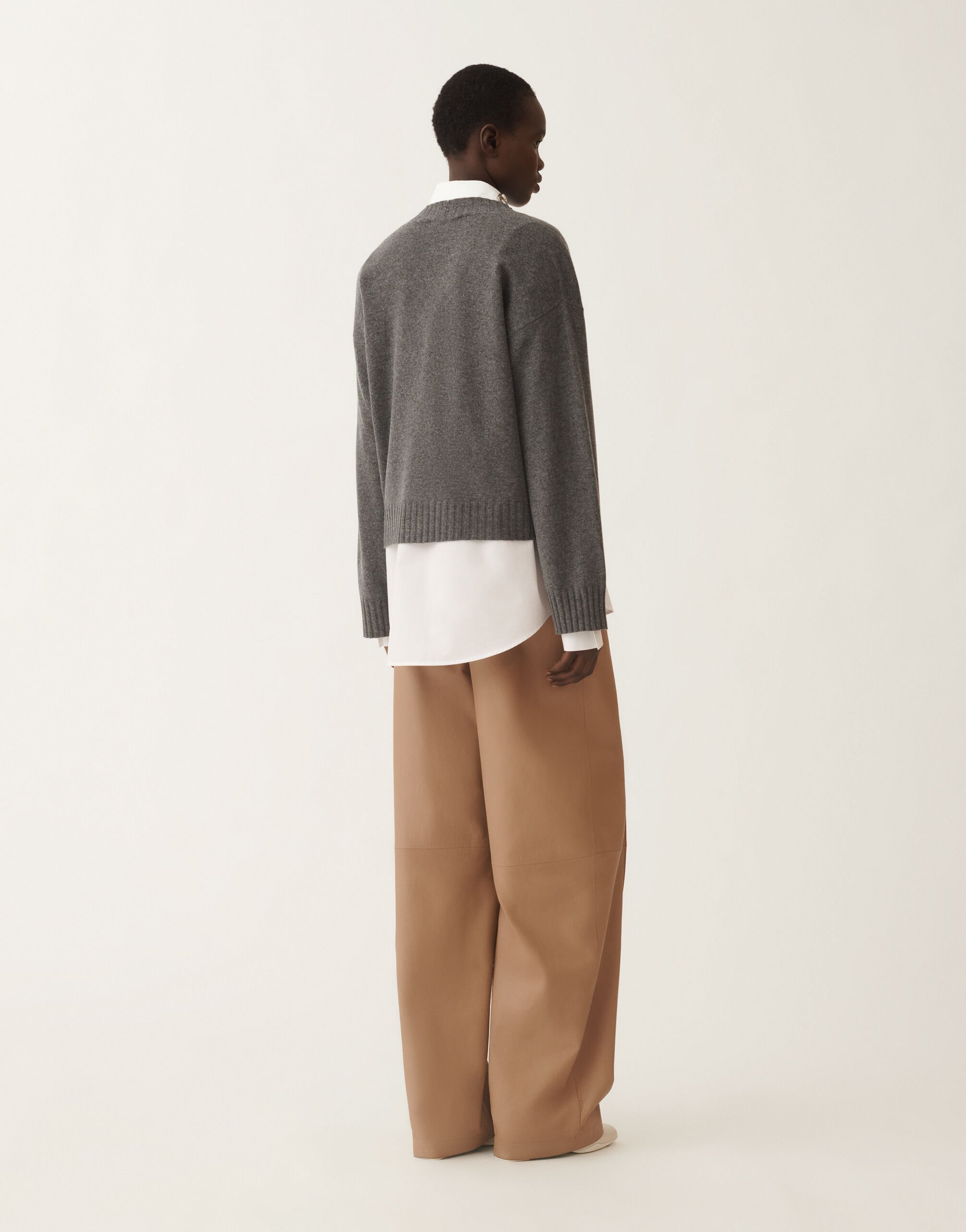 【新品未使用】FABIANA FILIPPI　ブルゾン　グレー Platinum cardigan, lead grey for Women | Fabiana Filippi®