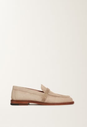 Fabiana Filippi Mocassino in camoscio, faggio MARRONE ASD215A801L8290000