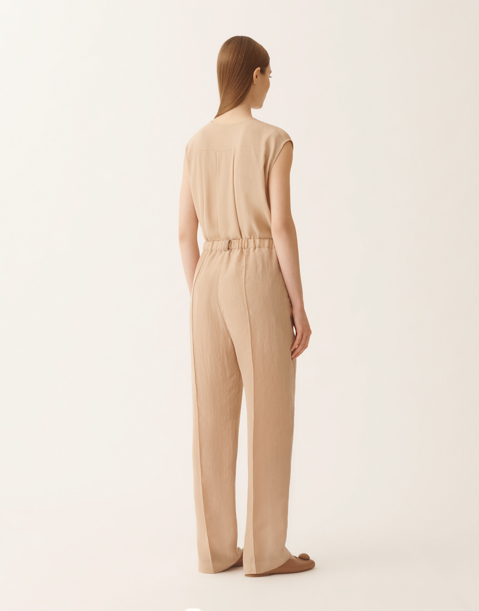 Gubbio Jogging Pants in Fluid Maple for Women | Fabiana Filippi®