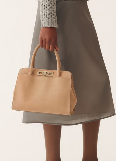 Suede handbag, rope Fabiana Filippi Suede handbag, rope ROPE BGD266A852M0000000