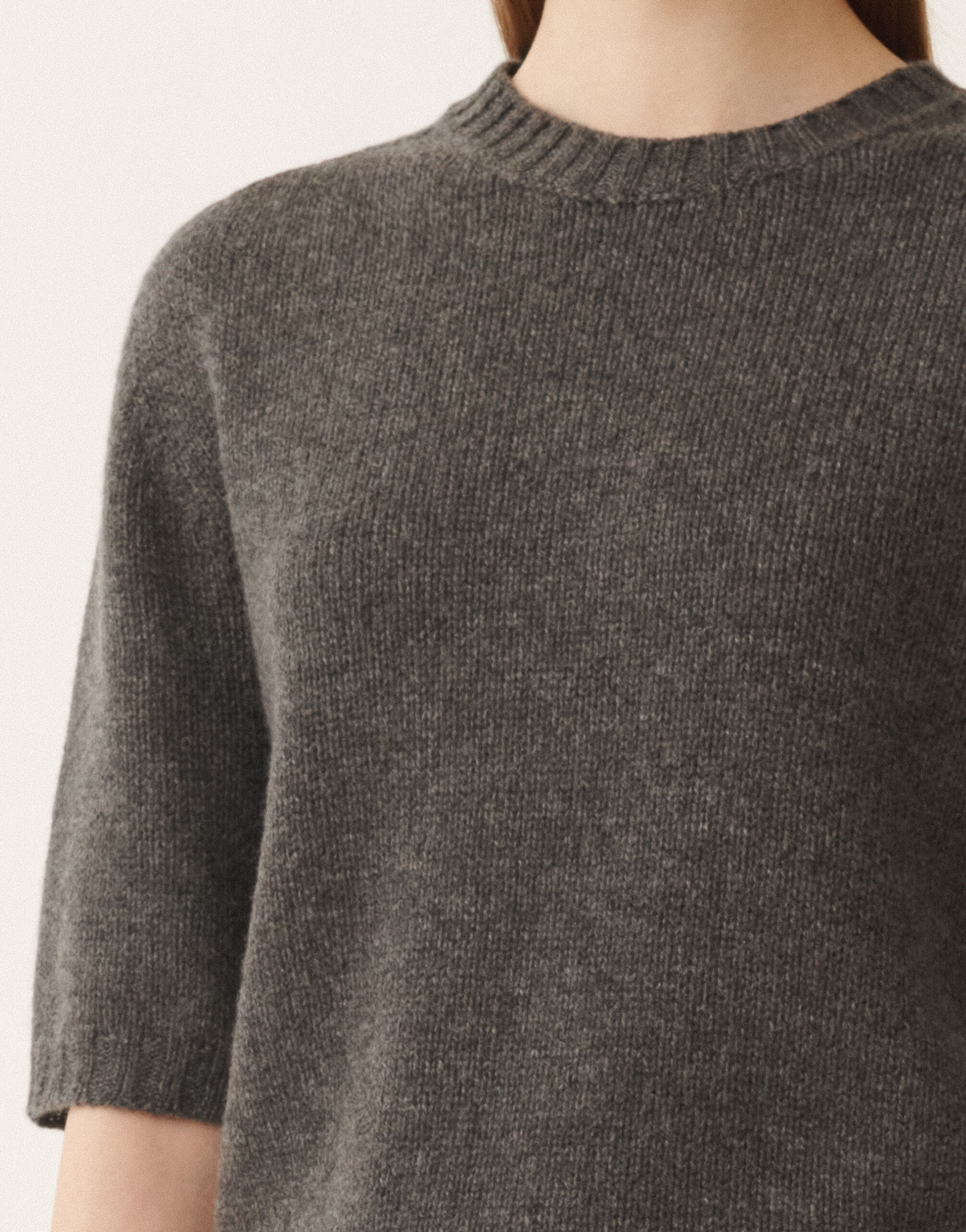 Fabiana Filippi Cashmere sweater, onyx Grey MAD225F490N9000000