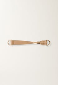 Fabiana Filippi Calf leather handle for scarf, maple ACER AAD276A933M0720000