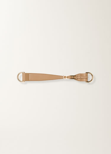 Fabiana Filippi Calf leather handle for scarf, maple ACER AAD276A933M0720000