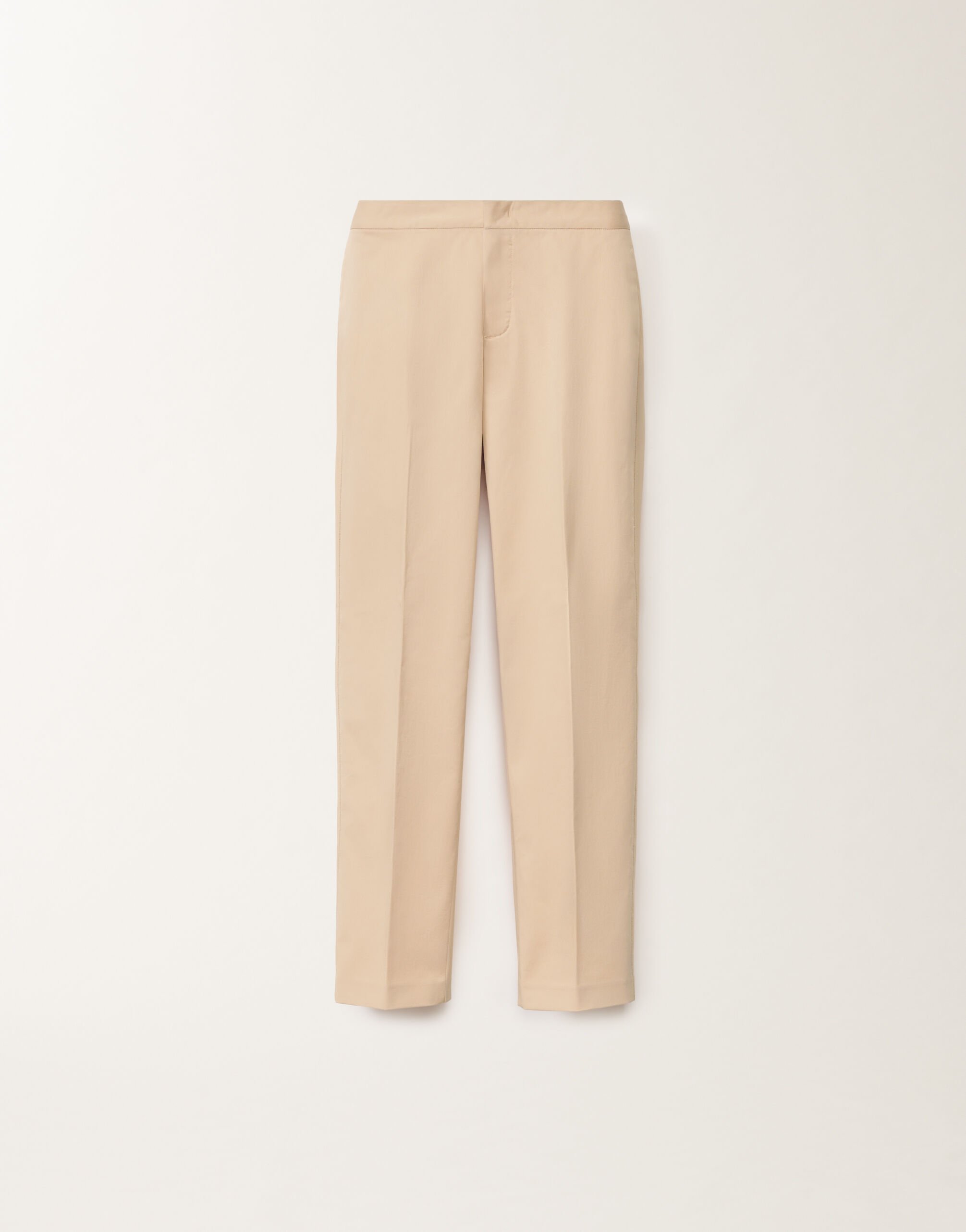 Fabiana Filippi Montefalco gabardine trousers, sand BROWN PAD265F326L1920000