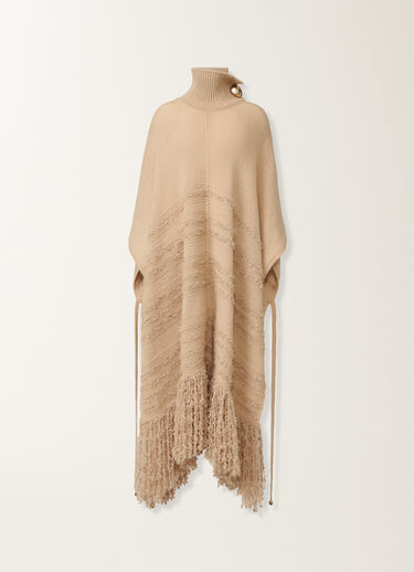 Fabiana Filippi Camel cape, albino BROWN MAD215F118L5010000