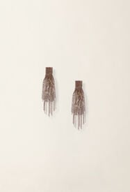 Fabiana Filippi Boucles d’oreilles en filo diamante, marron Marron BXD216A869M5250000