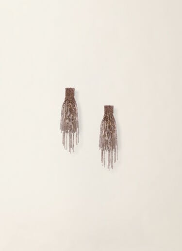 Fabiana Filippi Boucles d’oreilles en filo diamante, marron Marron BXD216A869M5250000
