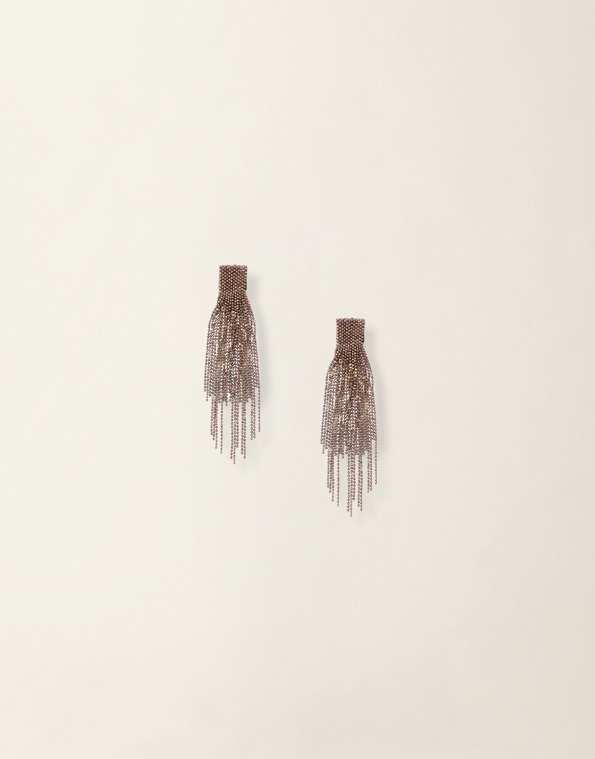 Fabiana Filippi Boucles d’oreilles en filo diamante, marron Marron BXD216A869M5250000