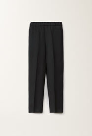 Fabiana Filippi Orvieto linen and viscose trousers, midnight blue BLUE PAD275F827D5440000