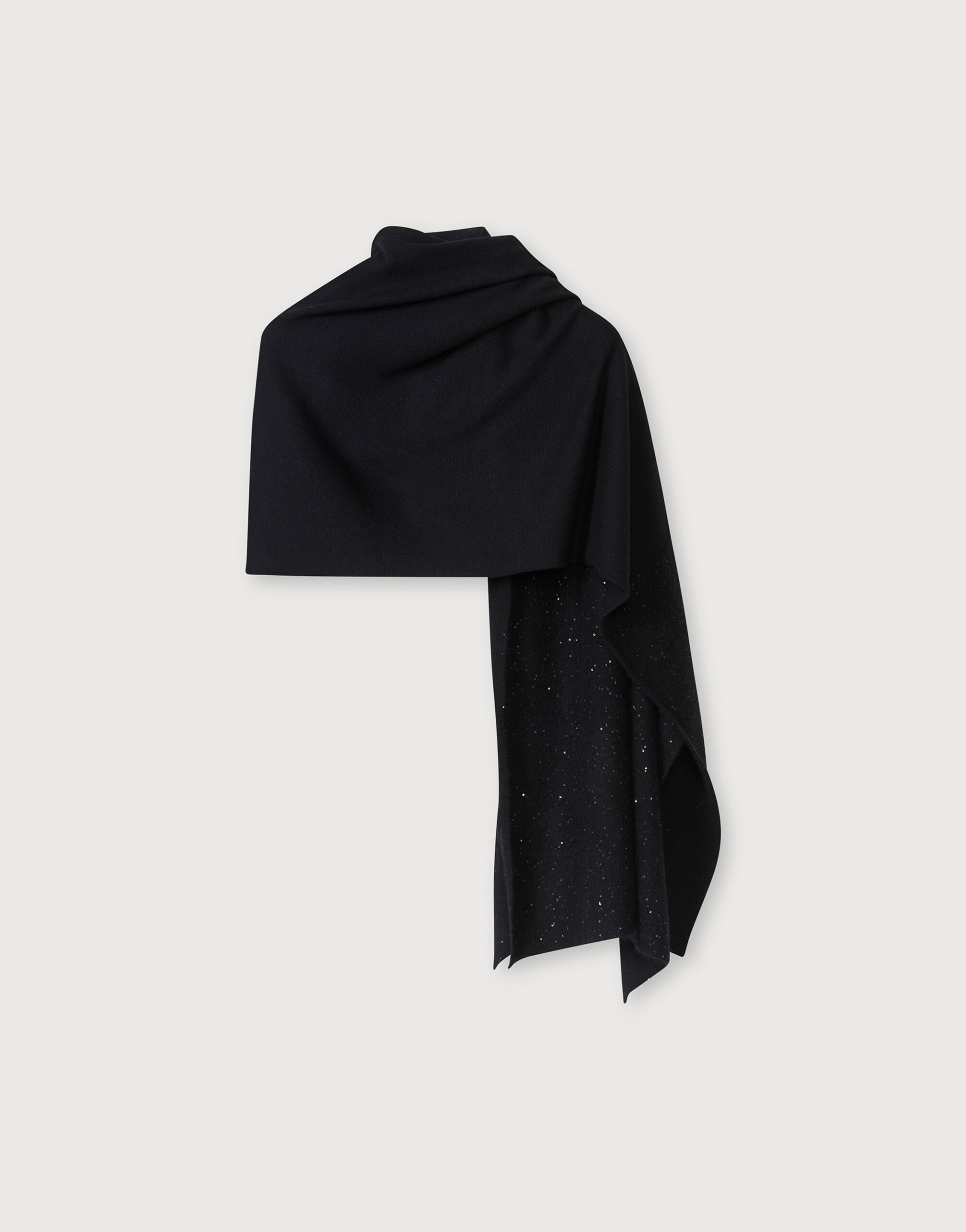 Large black scarf deals