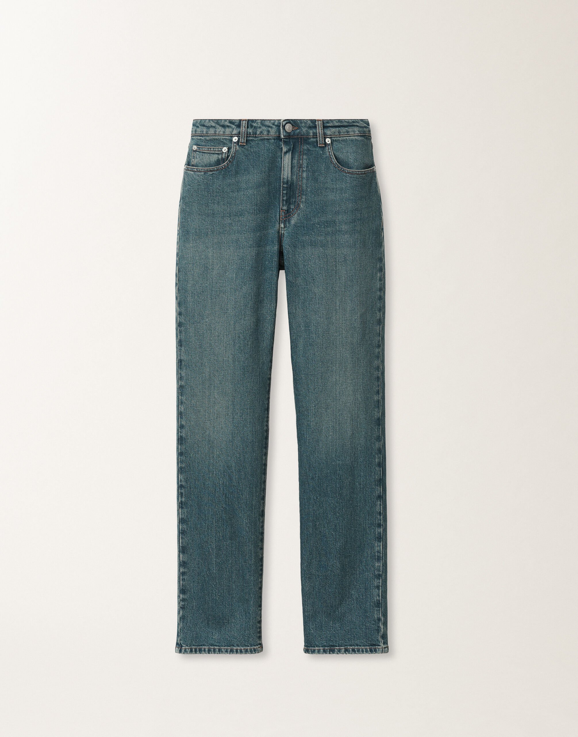 Fabiana Filippi Narni 5-pocket denim trousers, vintage blue BLUE PAD265F328L1820000