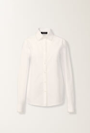 Fabiana Filippi Camicia in popeline, bianco BIANCO CAD215F233L5820000