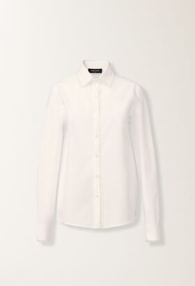 Fabiana Filippi Poplin shirt, white WHITE CAD215F233L5820000