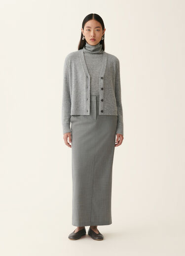 Sequin cardigan, charcoal Fabiana Filippi Sequin cardigan, charcoal Charcoal MAD226F449D2960000