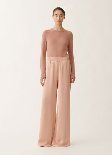 Fabiana Filippi Jogginghose Amelia aus fließendem Viskosegewebe, blush ROSA PAD265F291D6230000