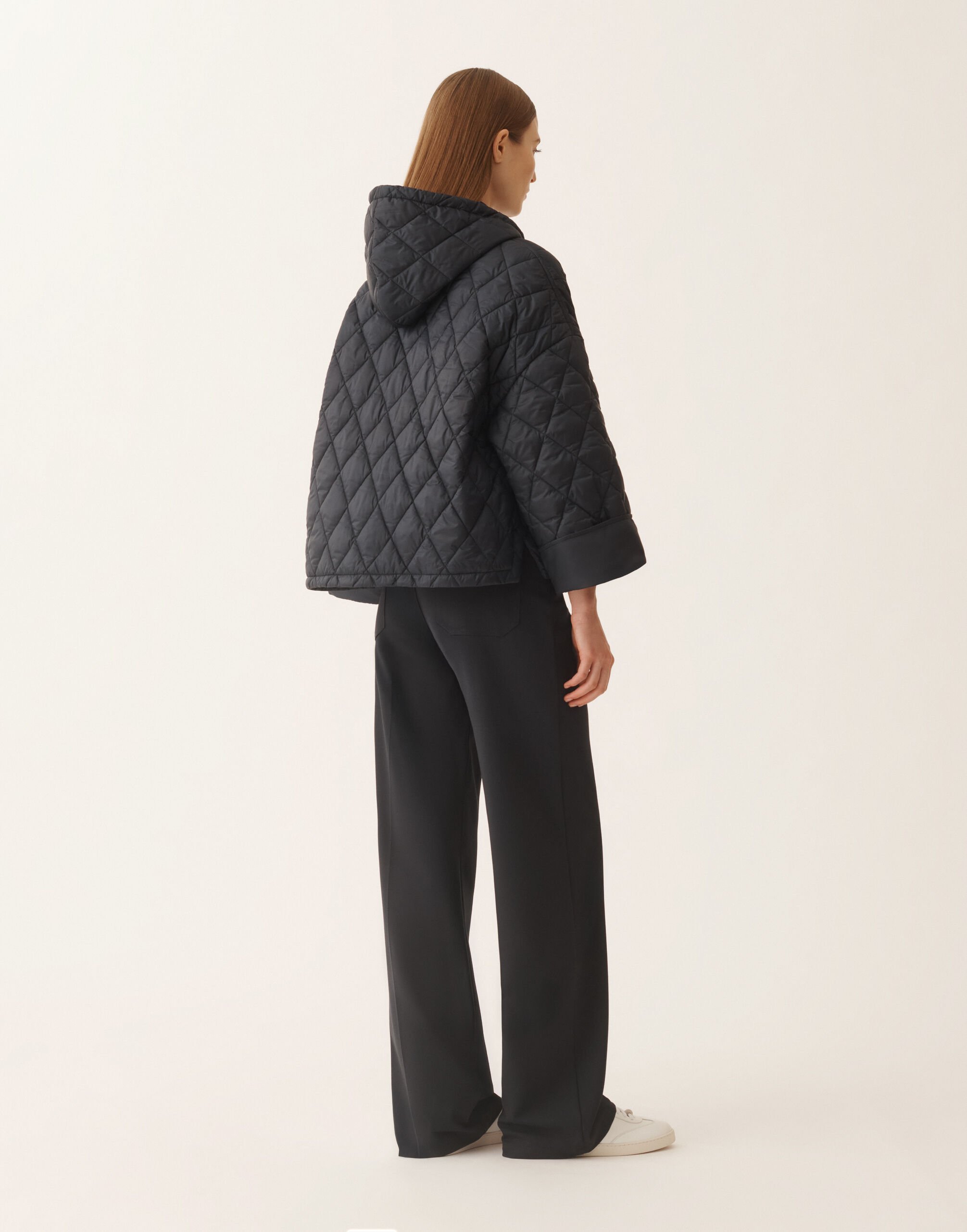 Fabiana Filippi Ultralight technical down jacket in midnight blue Blue CTD266F427L8920000