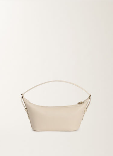 Fabiana Filippi Grained leather mini hobo bag, vanilla VANILLA BGD275A081L4270000