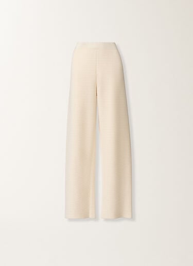 Fabiana Filippi Jogginghose aus Wolle und Baumwolle, in der Farbe Butter Butter PAD266F336D5100000