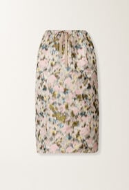 Fabiana Filippi Gonna midi in tecnico chiné, chiné CHINE' GND276F848D9490000