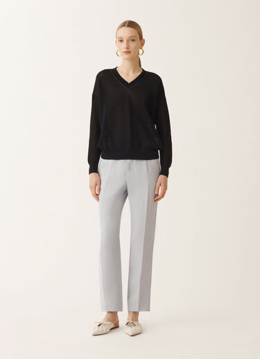 Fabiana Filippi Maglia in cotone organico, blu notte BLU NOTTE MAD275F546L3340000