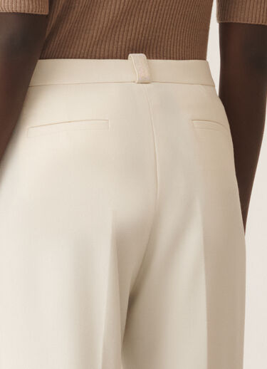 Fabiana Filippi Montefalco techno tailoring trousers, butter WHITE PAD215F326L5300000