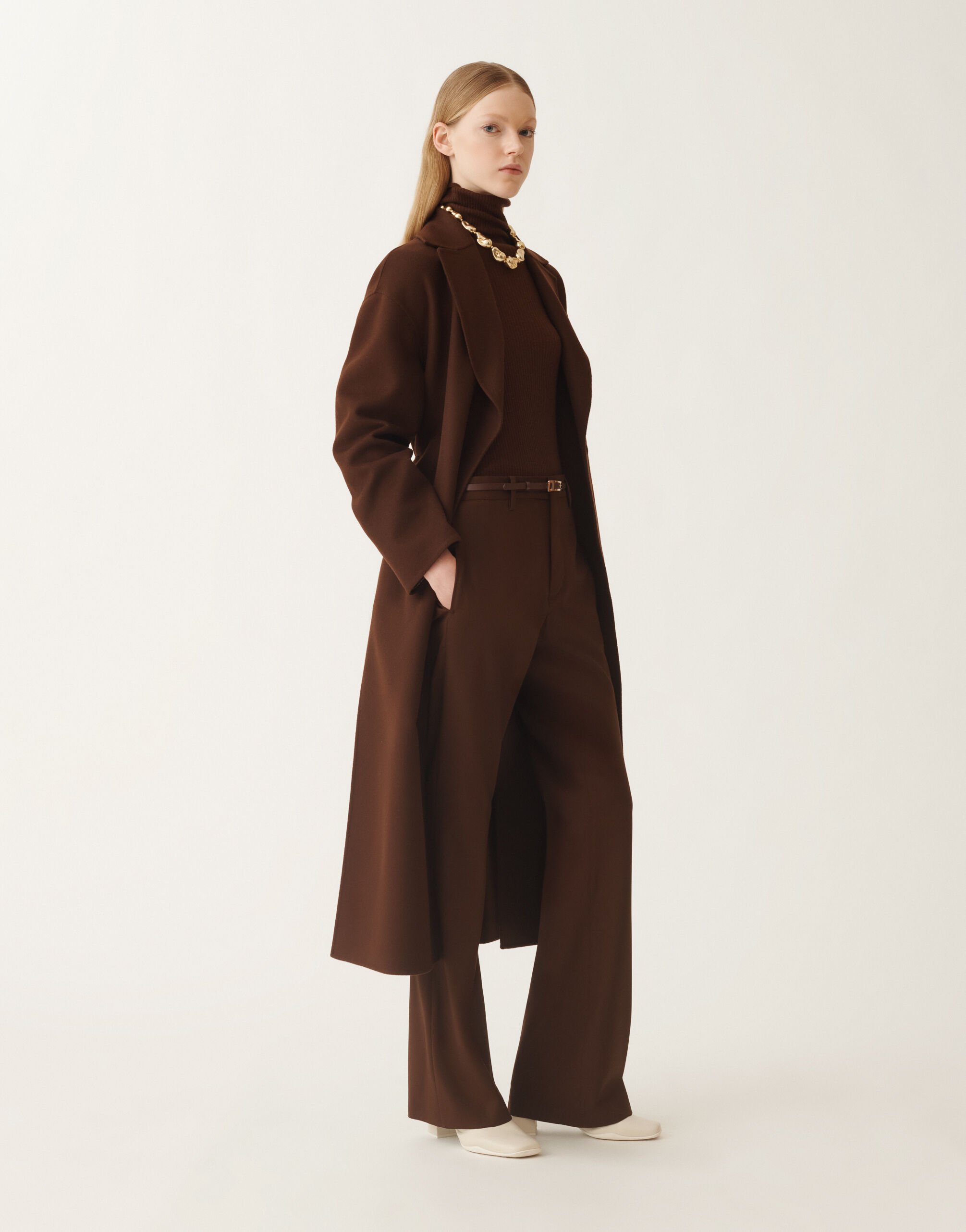 Fabiana Filippi Platinum sweater, ebony BROWN MAD215F021D2300000