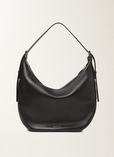 Fabiana Filippi Black nappa hobo bag Black BGD266A803M0040000
