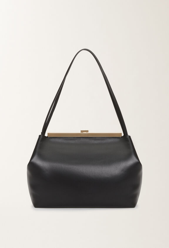Fabiana Filippi Nappa leather pouch, black BLACK BGD265A850L2120000