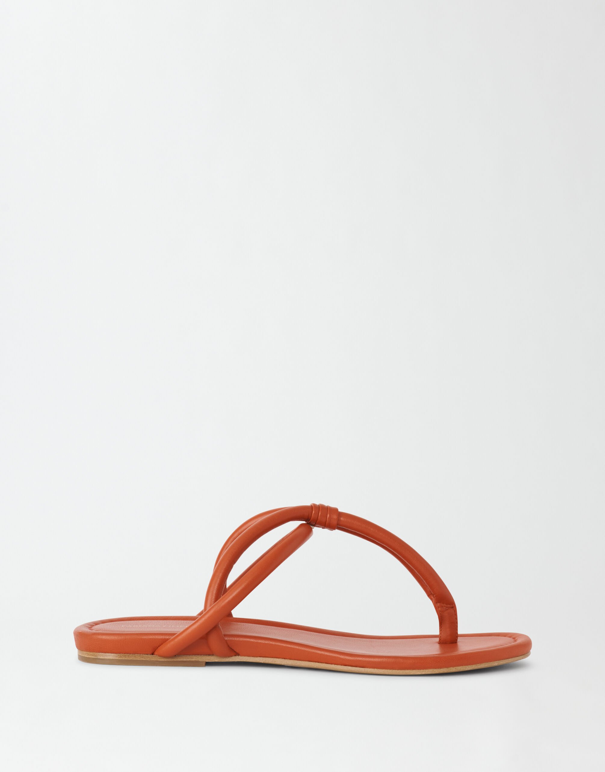 Fabiana Filippi Tongs matelassées, rouge ASD274A927H1350000