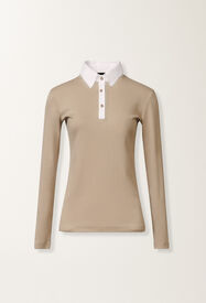 Fabiana Filippi Jersey T-shirt, birch Beige JED225F596L6860000