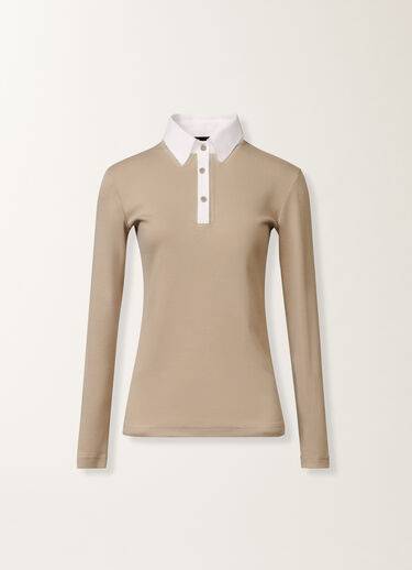 Fabiana Filippi Camiseta de jersey, abedul Beige JED225F596L6860000