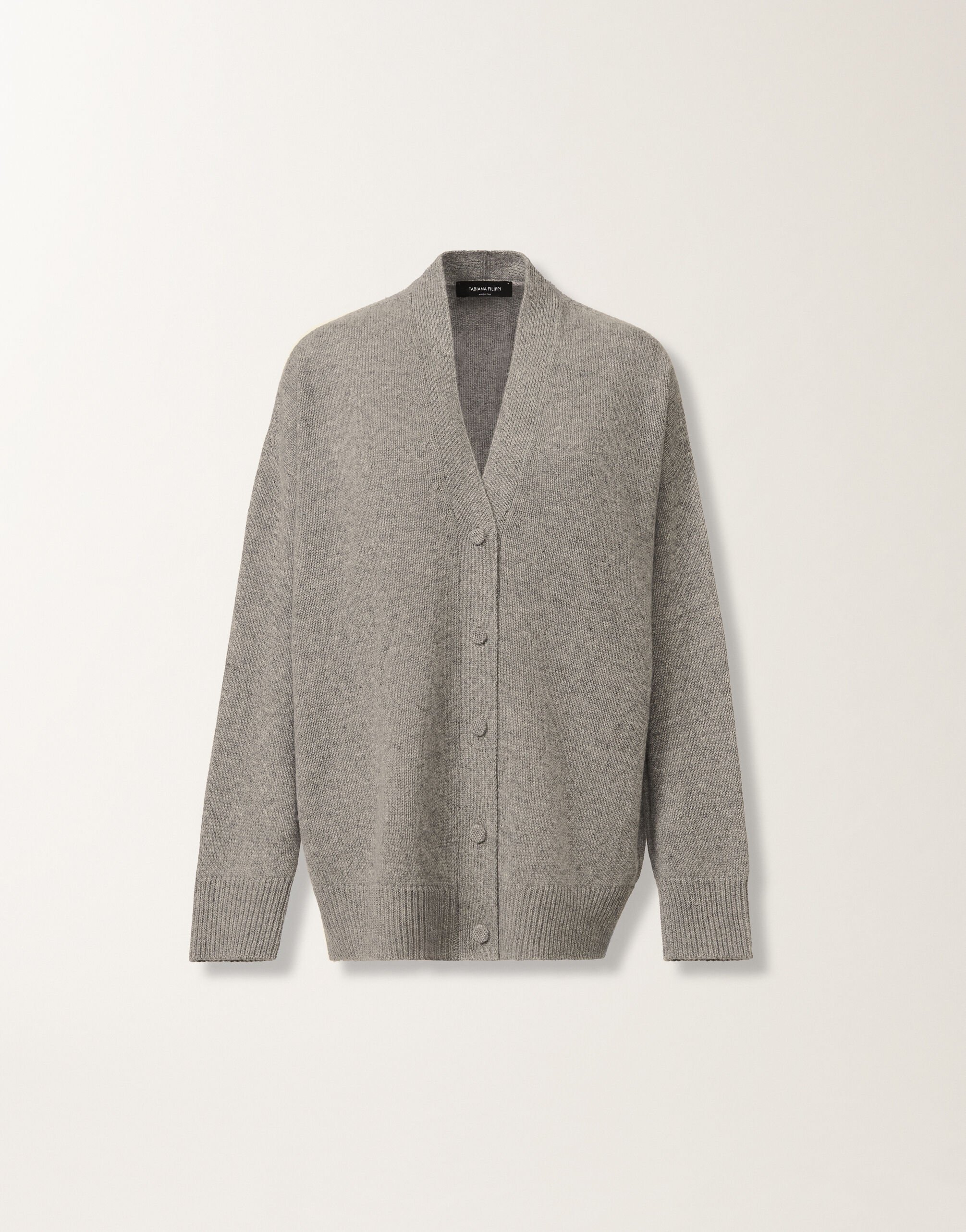 Fabiana Filippi Pull en cachemire, roche GRIS MAD215F014N9000000