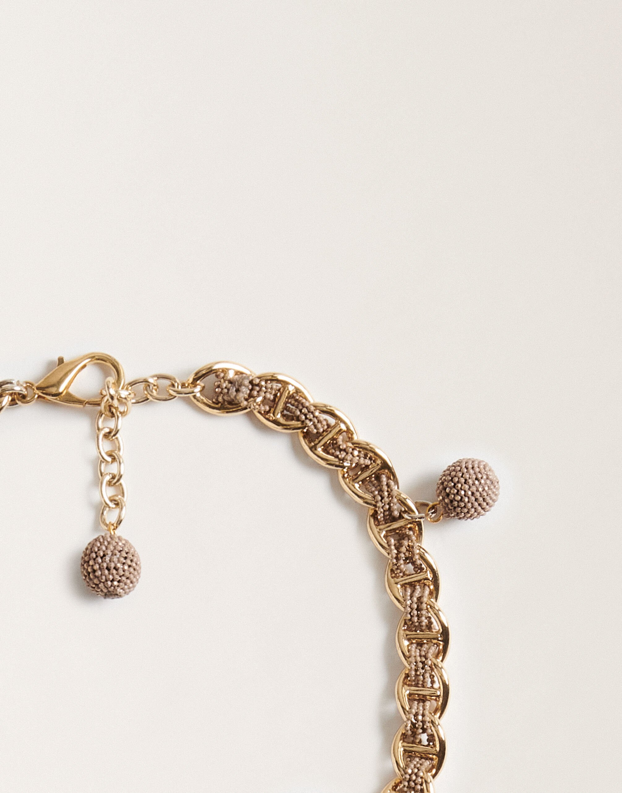 Fabiana Filippi Diamond wire choker, camel GOLD BXD215A844L8440000