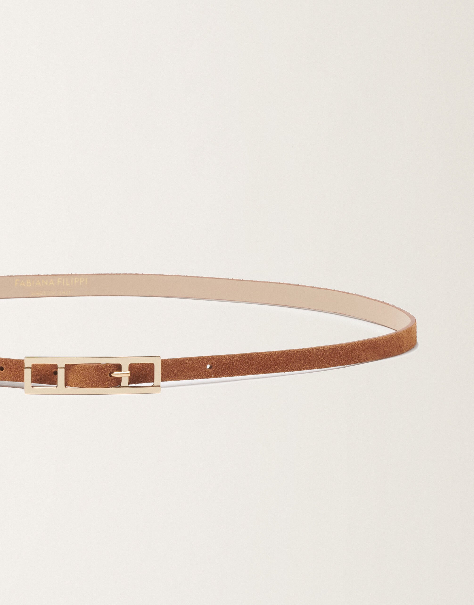 Suede belt, wicker Fabiana Filippi Suede belt, wicker Brown AAD266A037M0000000