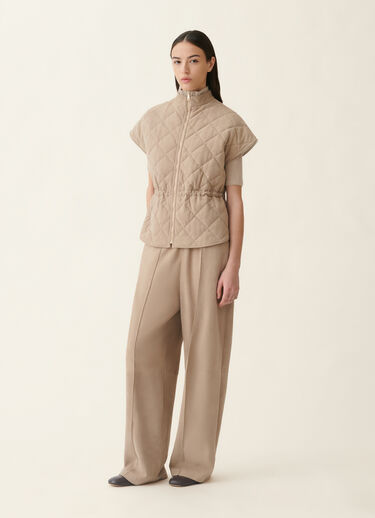 Fabiana Filippi Cape en daim avec matelassage, cachà Cachà PLD216F224M3520000