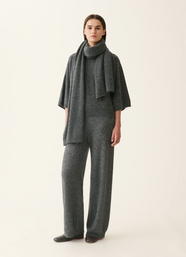 Cape aus Paillettengarn, Anthrazit Fabiana Filippi Cape aus Paillettengarn, Anthrazit Anthrazit MAD226F067D2960000