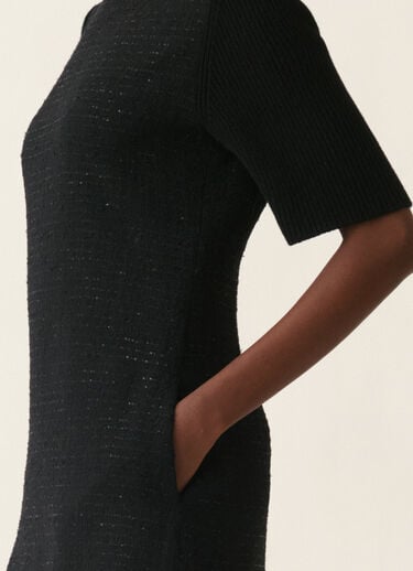 Sequin dress, black Fabiana Filippi Sequin dress, black Black ABD226F584M4520000