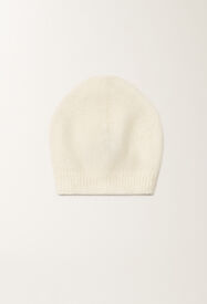 Fabiana Filippi Mohair cap with micro sequins, raffia White SAD266A880L7950000