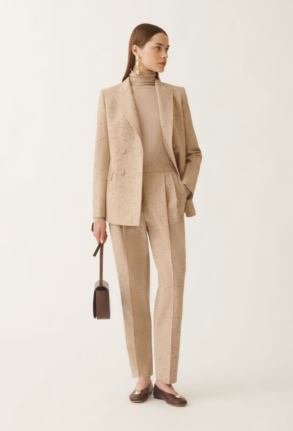Fabiana Filippi Cashmere and silk sweater, maple BEIGE MAD215F103N9070000
