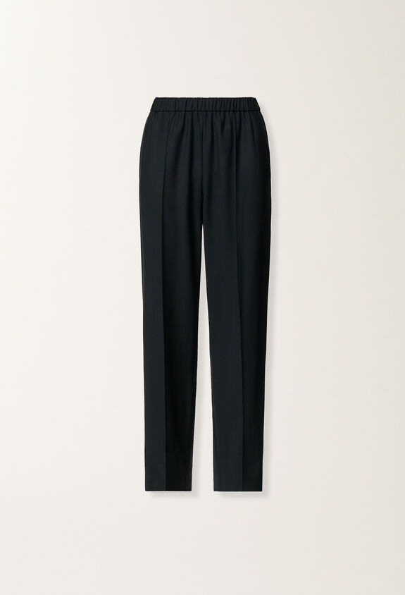 Fabiana Filippi Pantalone Gubbio in fresco lana, blu notte BLU PAD215F322L5230000