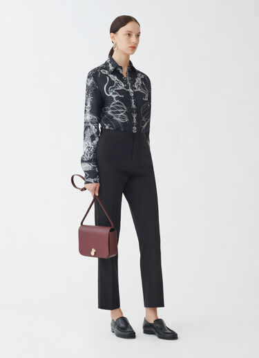 Fabiana Filippi Pantalon en gabardine, noir NOIR PAD274F260H463M466