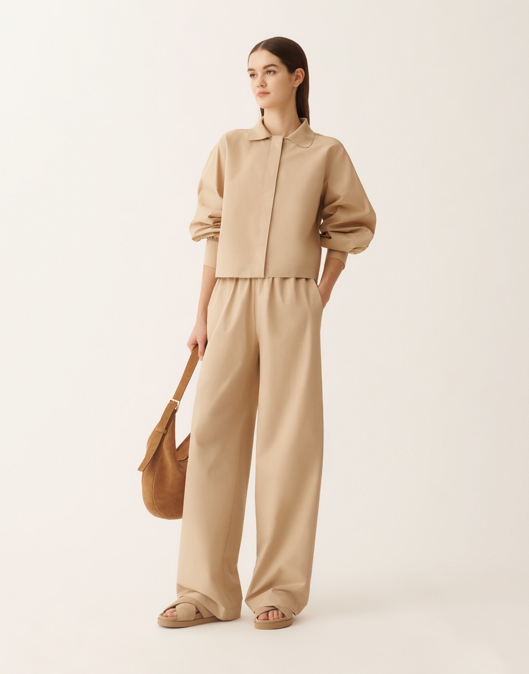 Fabiana Filippi Silk and cotton shirt, maple ACER MAD276F463M1080000