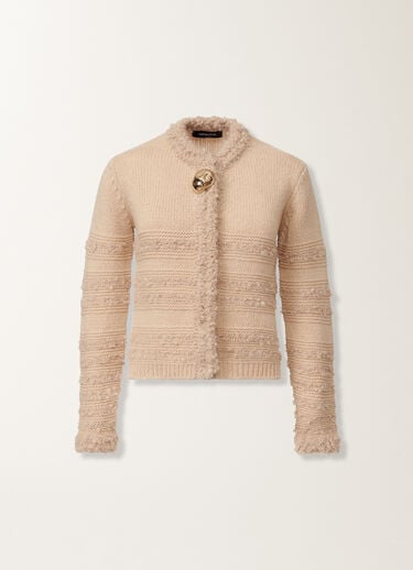 Fabiana Filippi Cardigan in cammello, albino MARRONE MAD215F126L5010000