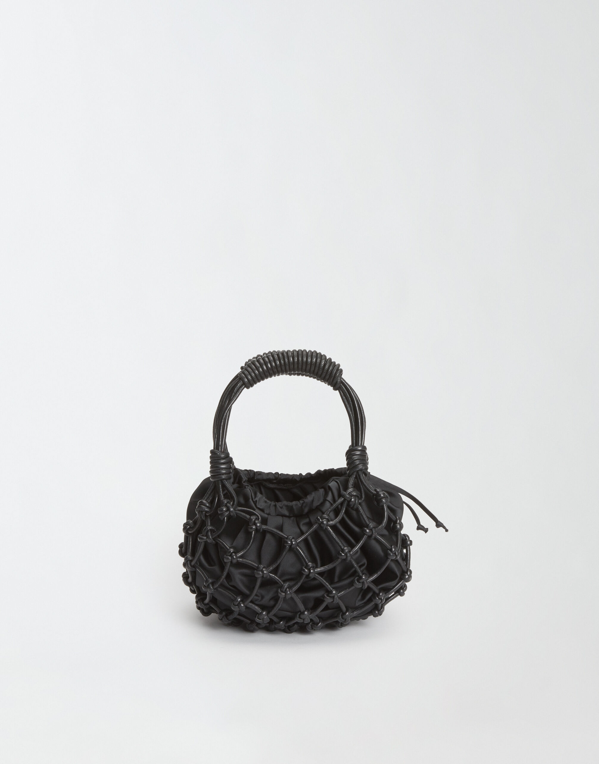 Nappa leather woven bag for Women Fabiana Filippi