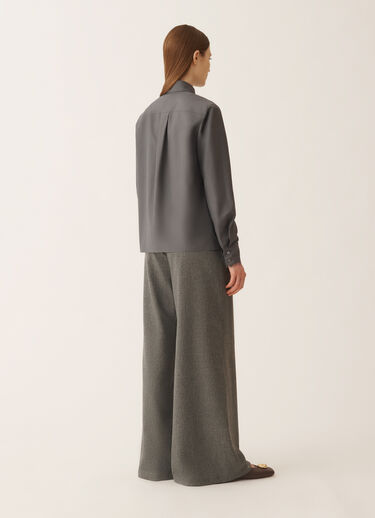 Fabiana Filippi Camisa de popelina, humo Gris CAD215F233L5820000