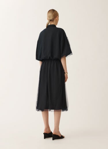 Fabiana Filippi Linen and viscose shirt, midnight blue BLUE GCD275F689L3540000