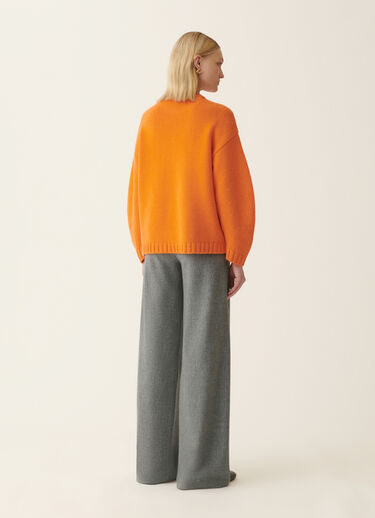 Platinum-Pullover mit Rundhalsausschnitt, Vitaminorange Fabiana Filippi Platinum-Pullover mit Rundhalsausschnitt, Vitaminorange Vitaminorange MAD226F016N1280000