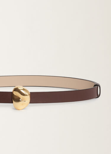 Fabiana Filippi Calfskin belt, ebony BROWN AAD215A829L8030000